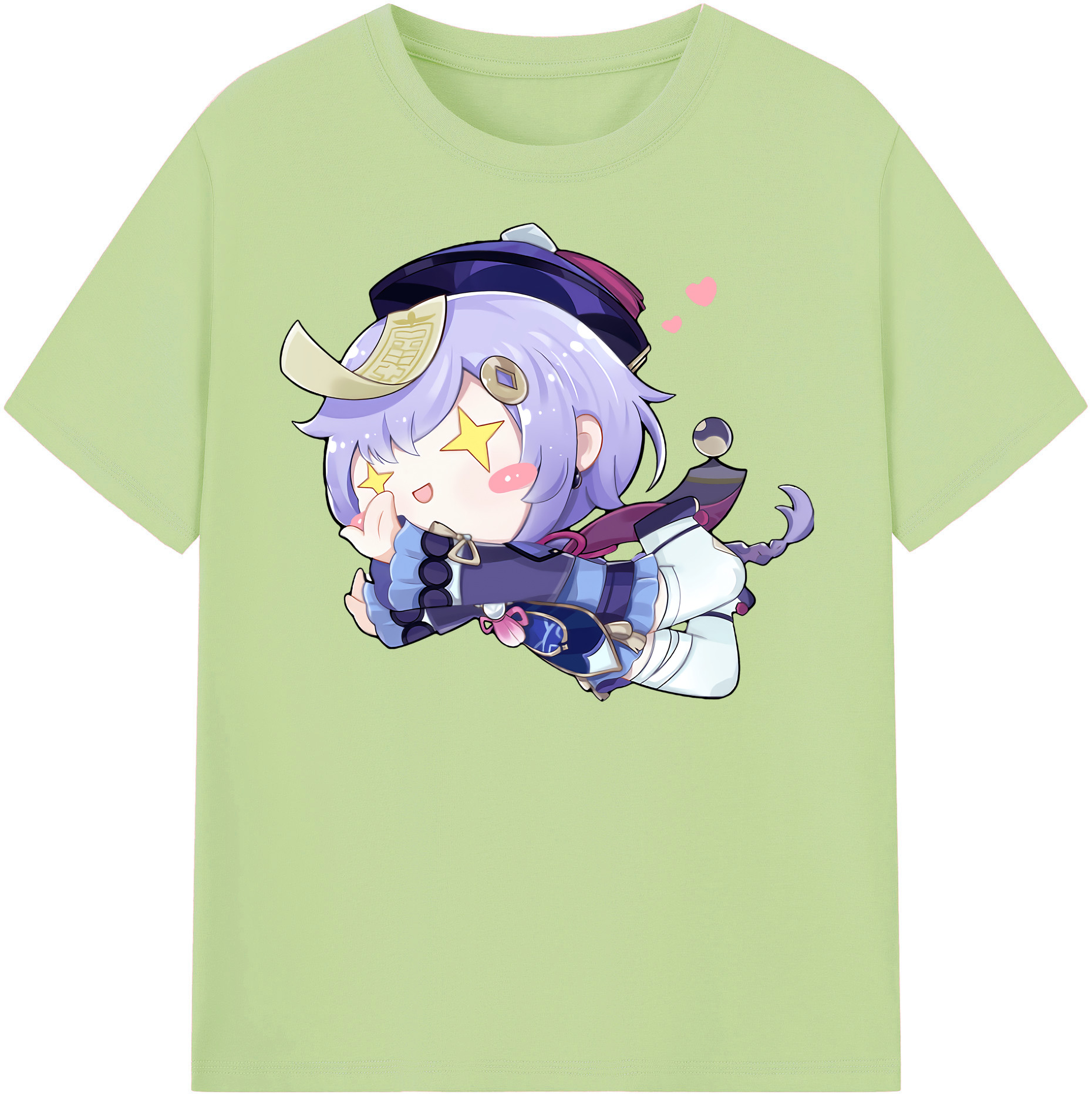 げんし神 七七 なな  genshin Nana 綿100％半袖Tシャツ（フロントプリント）